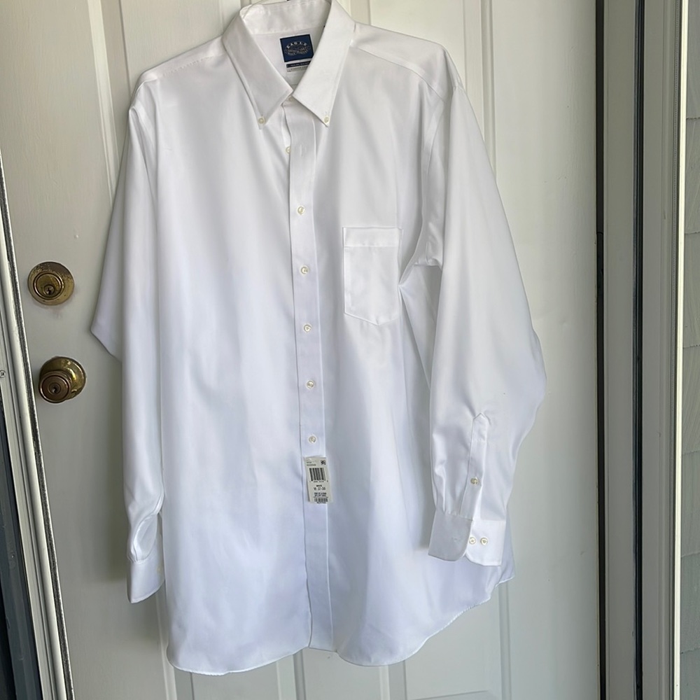 Macy’s House Brand - slightly tailored to be slimmer in the body of the shirt